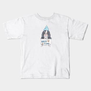 Cavalier King Charles Spaniel - Tri in the Bath Kids T-Shirt